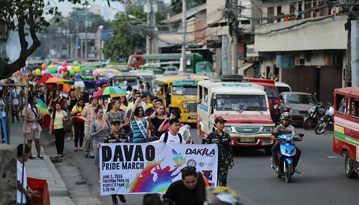 Marching as An Ally – Davao Pride March 2016