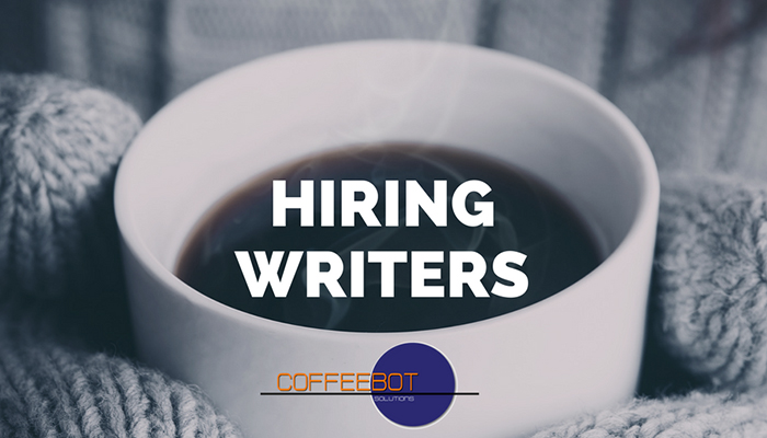 CoffeeBot is Hiring Writers! Join Our Team