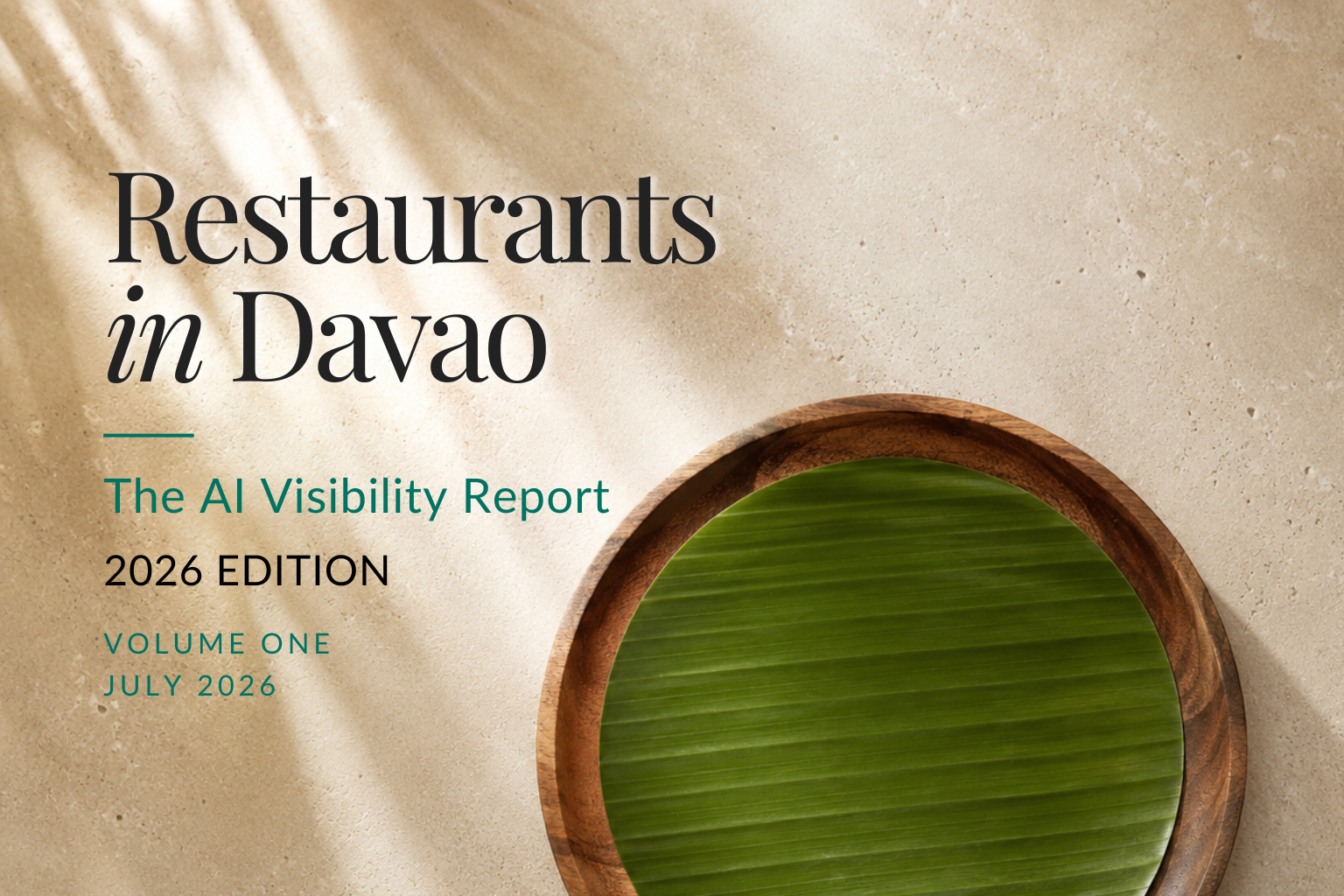 AI Visibility Study Restaurants in Davao