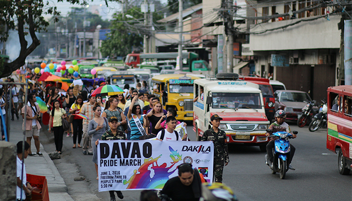 Marching as An Ally – Davao Pride March 2016 Marching as An Ally – Davao Pride March 2016