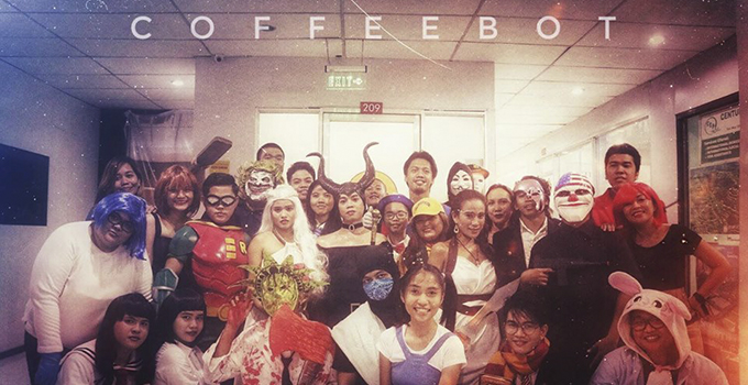 CoffeeBot Halloween Party