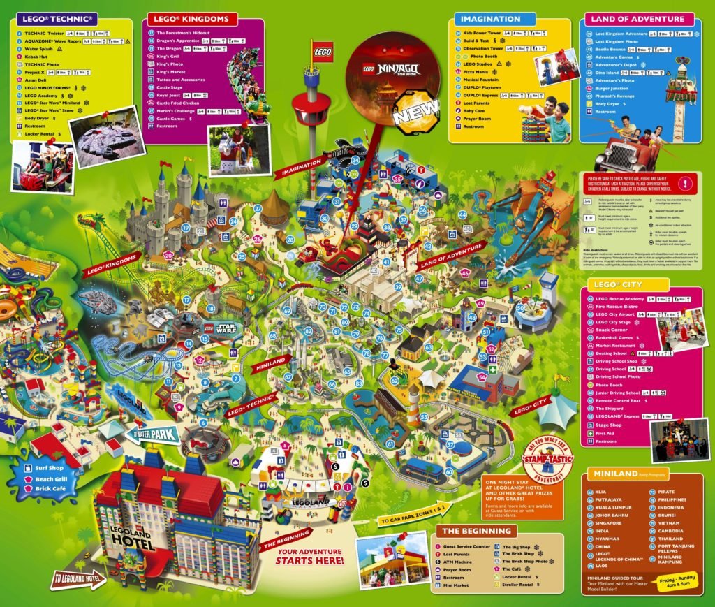 Legoland Map