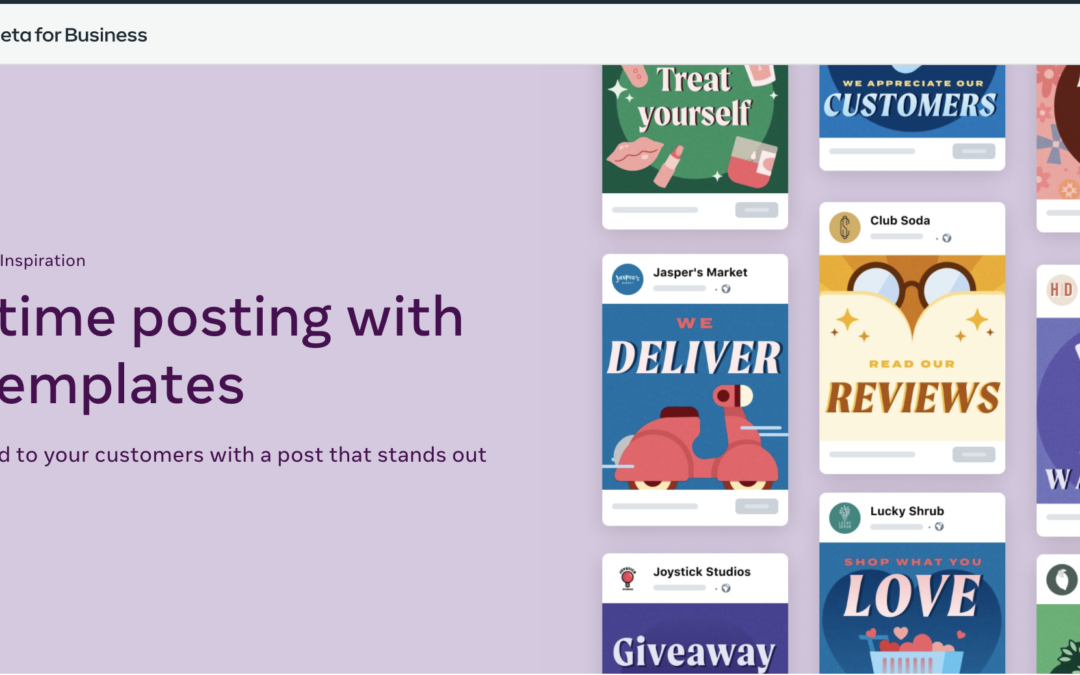Free Downloadable Facebook Templates!