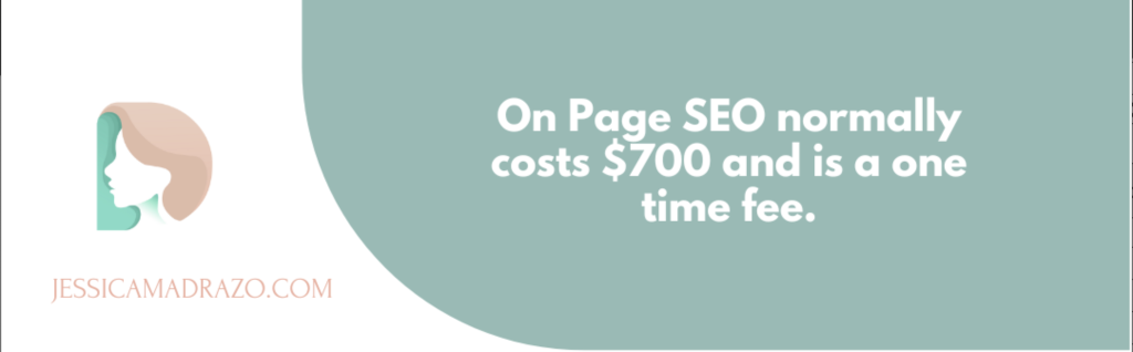 onsite seo cost