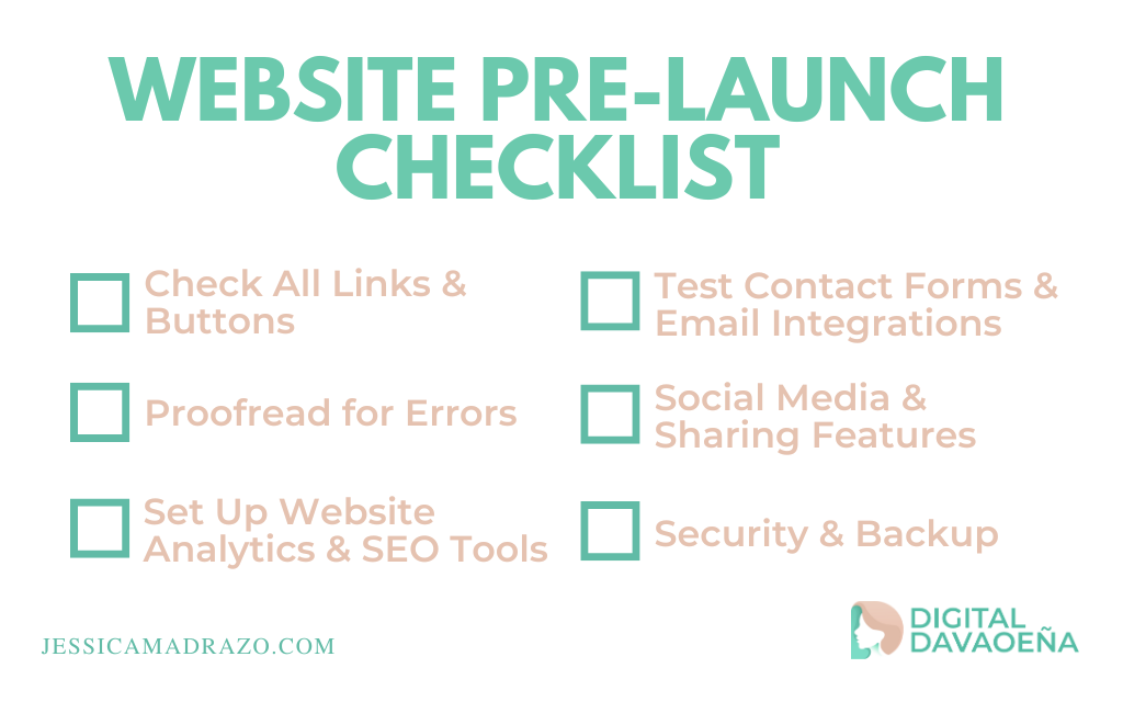 Website Checklist