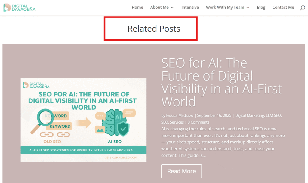 Related Post Article