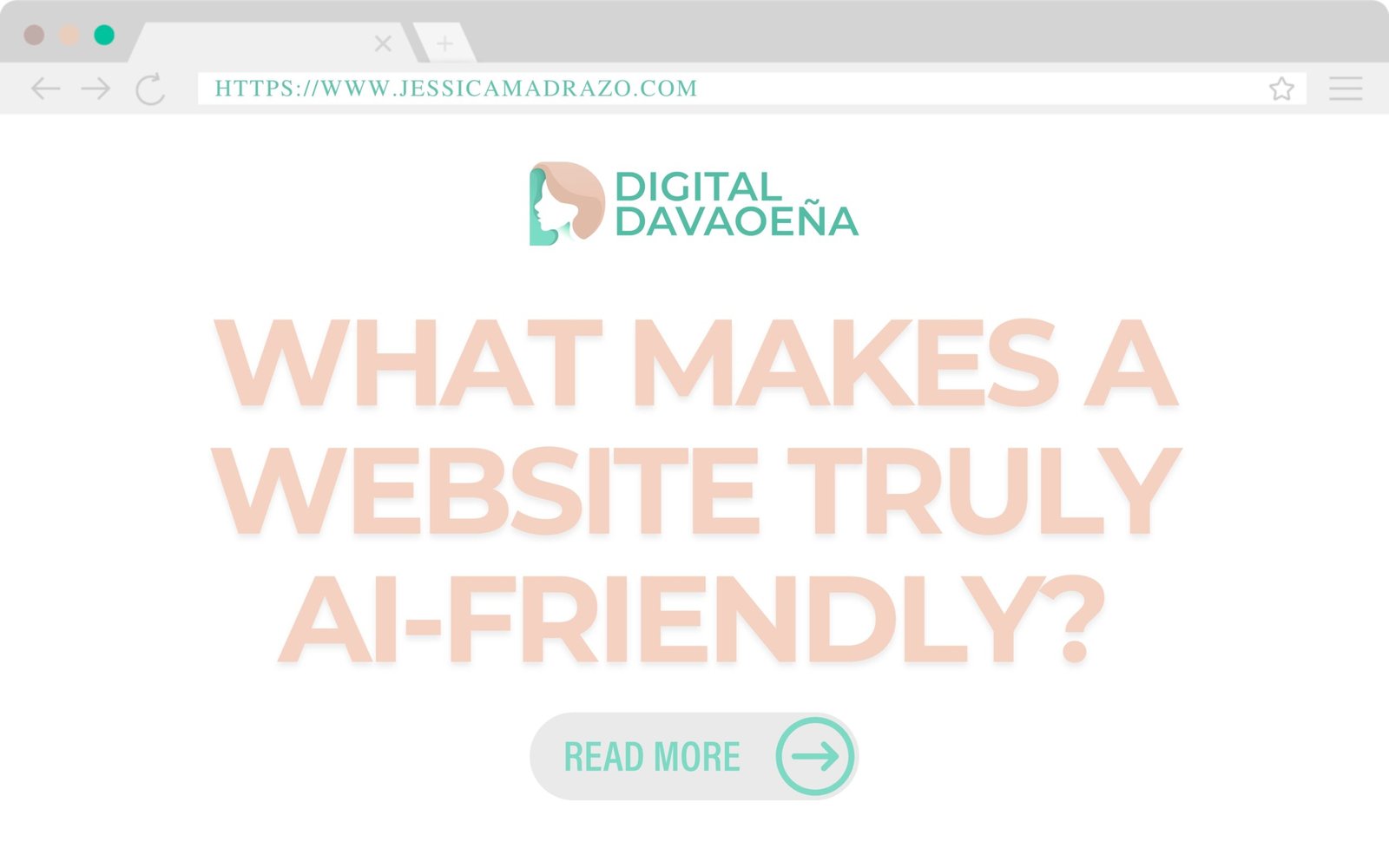 AI-friendly website