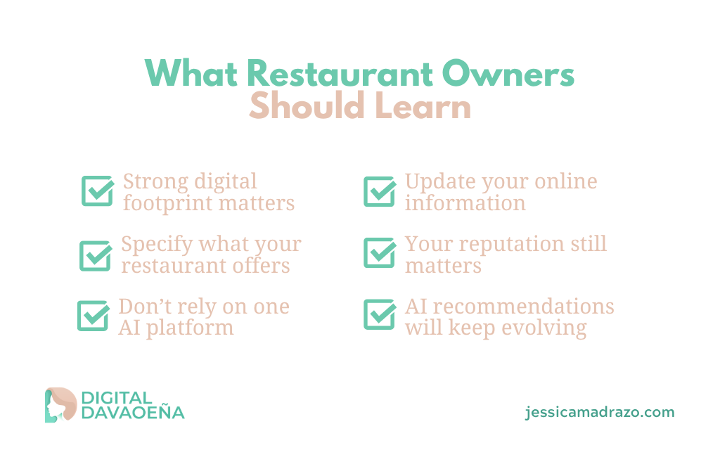 What Restaurant Owners Should Learn