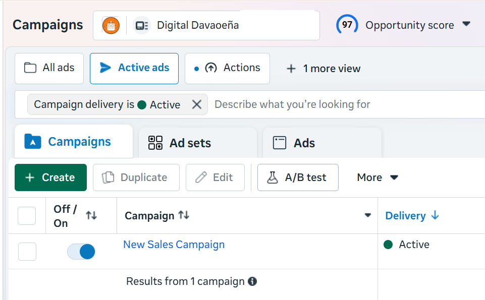 Facebook Advertising