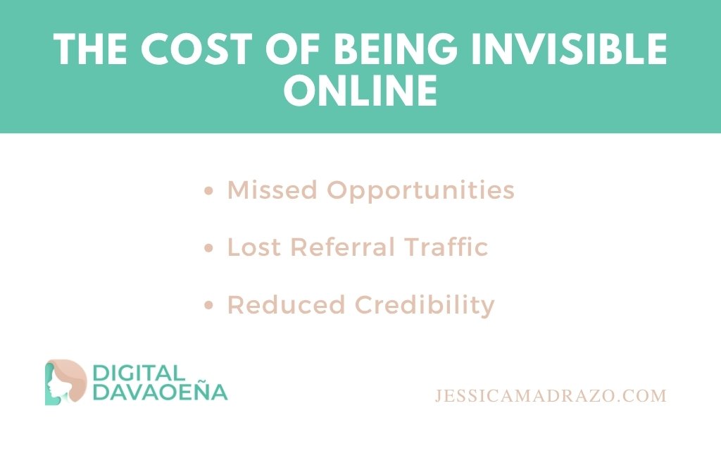 Cost of Being Invisible Online